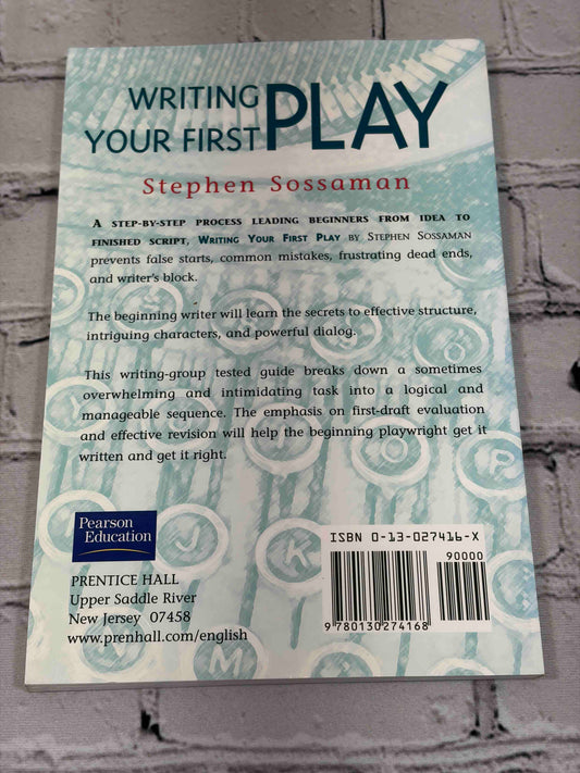 Writing Your First Play