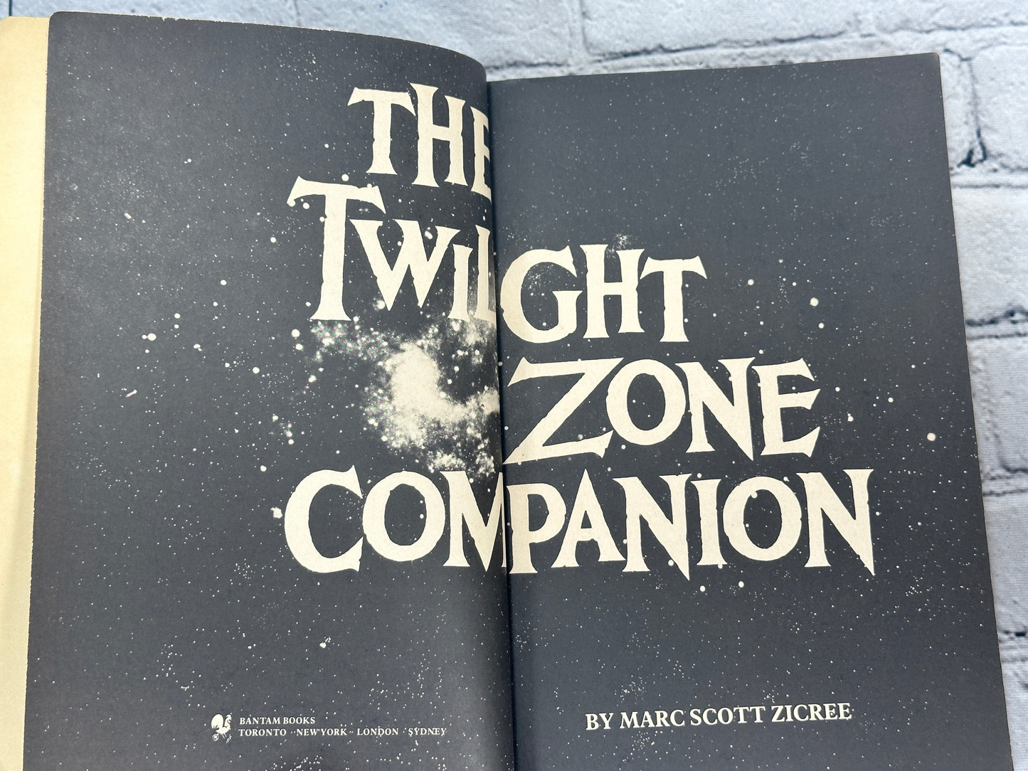 The Twilight Zone Companion by Marc Scott Zicree [1982 · Third Printing]