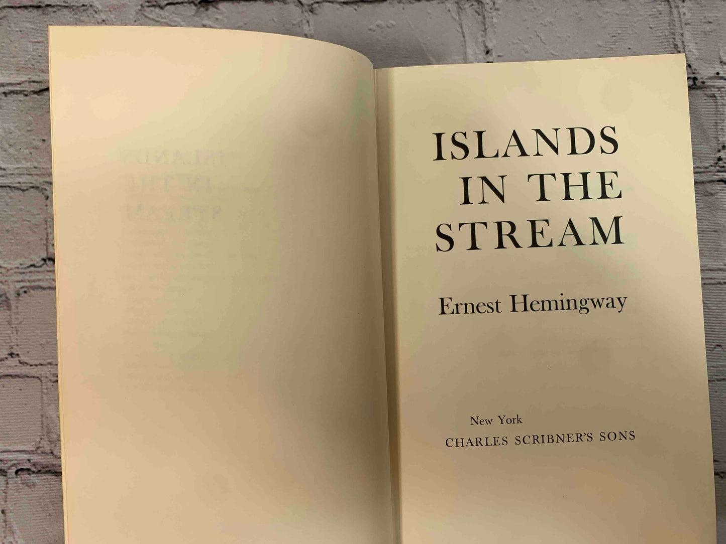 Islands in the Stream