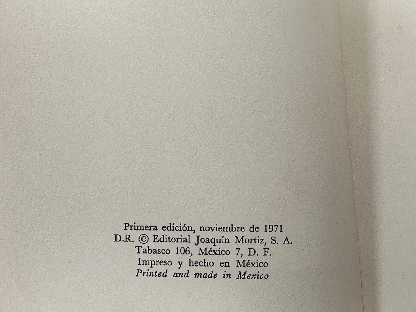 La Revolucion Mexicana By Jose Fuentes Mares [1st Edition · 1971]