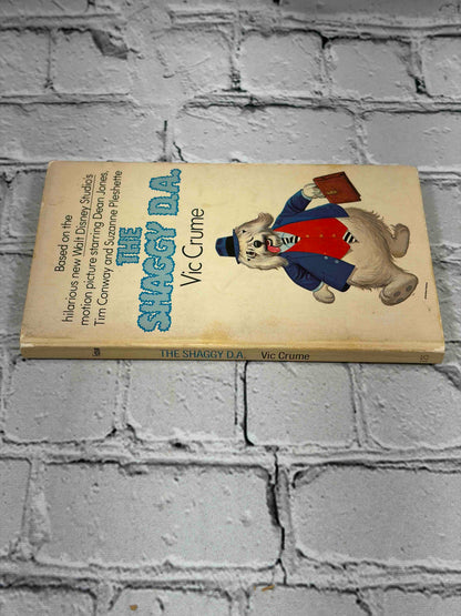 The Shaggy D.A. by Vic Crume, 1976 Fawcett Gold Medal paperback - spine