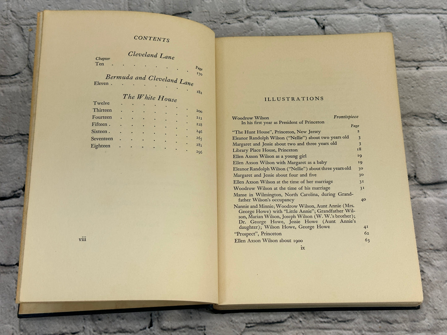 The Woodrow Wilsons by Elanor Wilson McAdoo [1937 · First Edition]