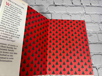Christmastime by Sandra Boynton, 1987 first edition hardcover - jacket flap and red endpaper