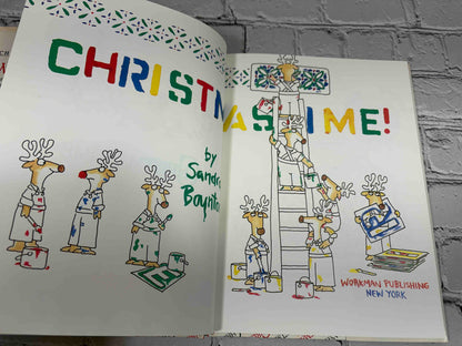 Christmastime by Sandra Boynton, 1987 first edition hardcover - title spread