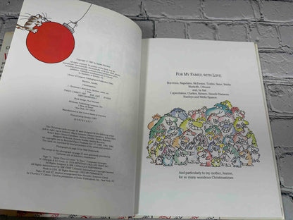 Christmastime by Sandra Boynton, 1987 first edition hardcover - copyright and dedication pages