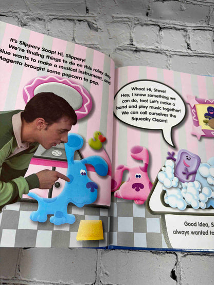Blue's Rainy Day Music, Blue's Clues Discovery Series Book 2 hardcover - interior page