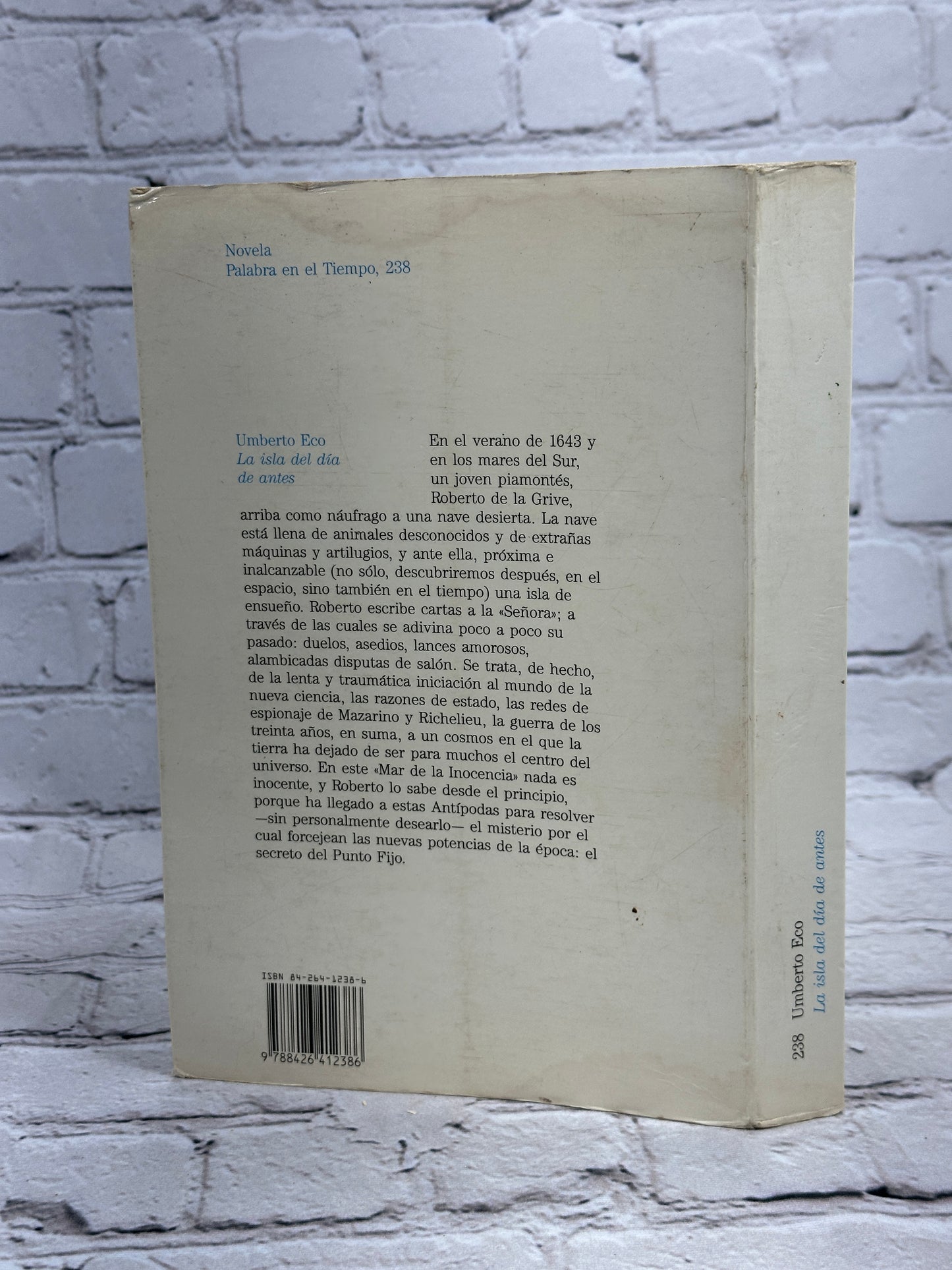 La Isla del Dia De Antes By Umberto Eco [1st Edition · 1995]