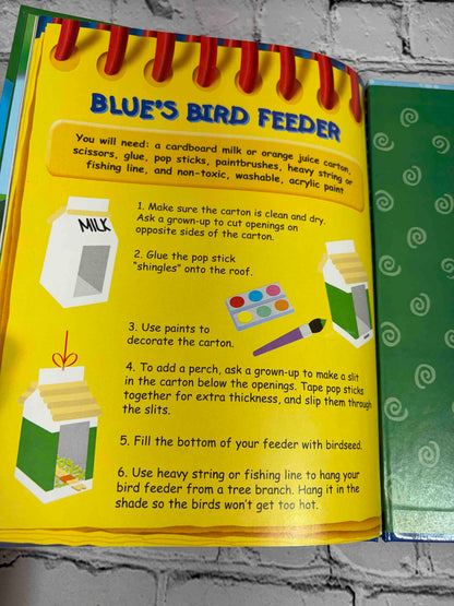 Home Sweet Home, Blue's Clues Discovery Series Book 5 hardcover - Blue's Bird Feeder craft page