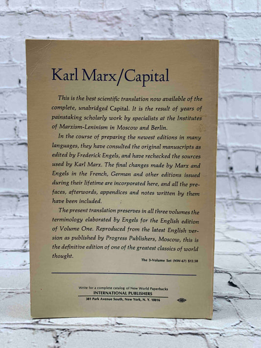 Capital: A Critical Analysis of Capitalist Production (Volume 1)
