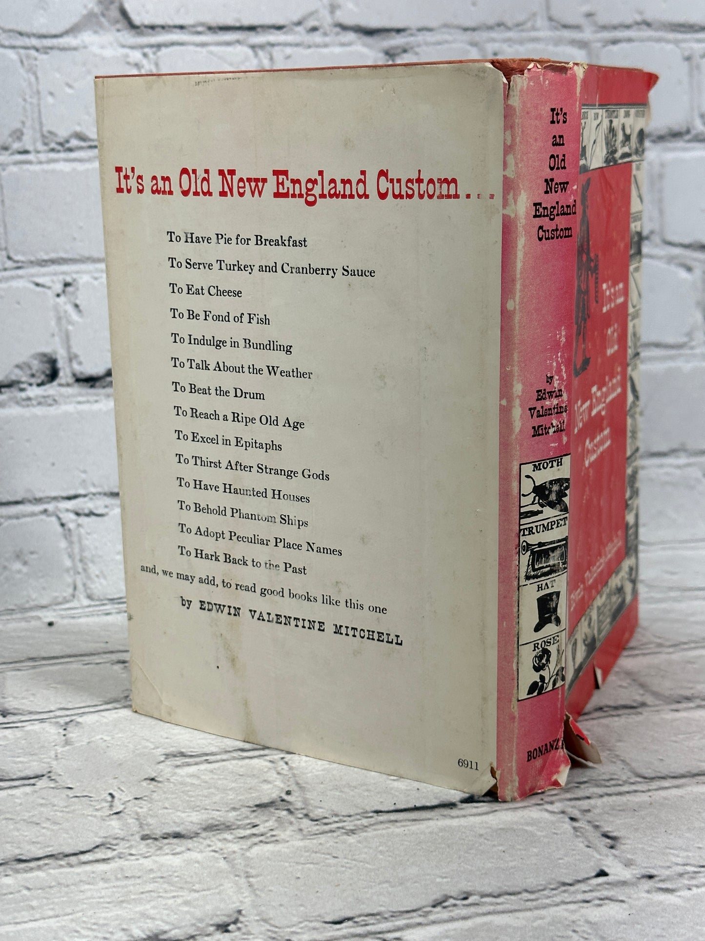 It's An Old New England Custom by Edwin Valentine Mitchell [1946 · First Print]