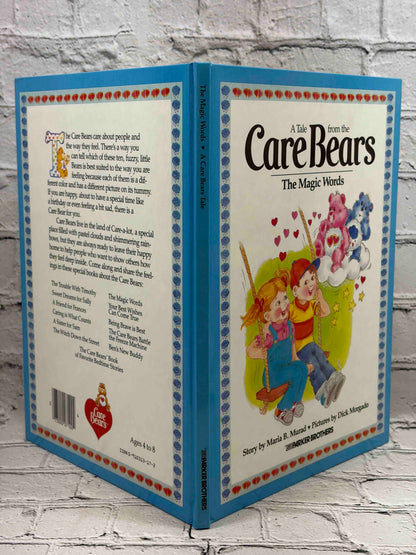 A Tale from the Care Bears lot of 9 hardcovers, Parker Brothers 1983-1984 - The Magic Words covers