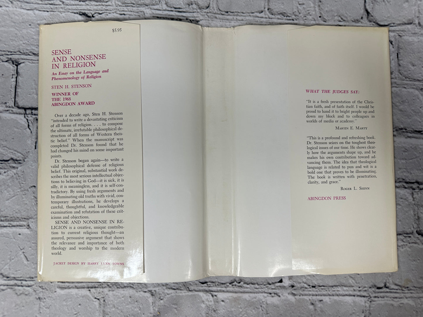 Sense and Nonsense in Religion:An Essay on the Language and Phenomenology [1969]