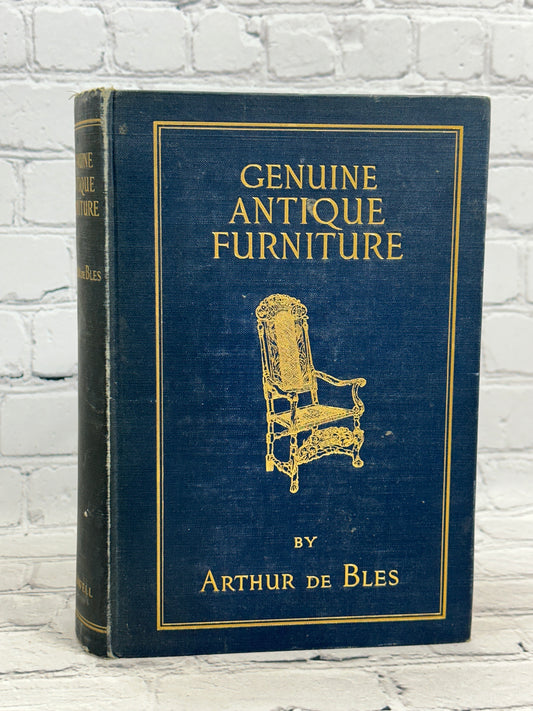 Genuine Antique Furniture by Major Arthur De Bles [1929]