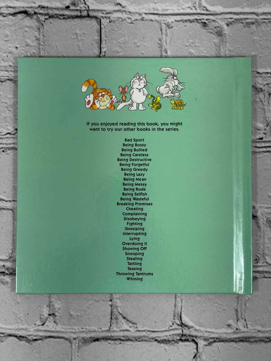 A Children's Book About Being Bossy by Joy Berry, 1988 - back cover