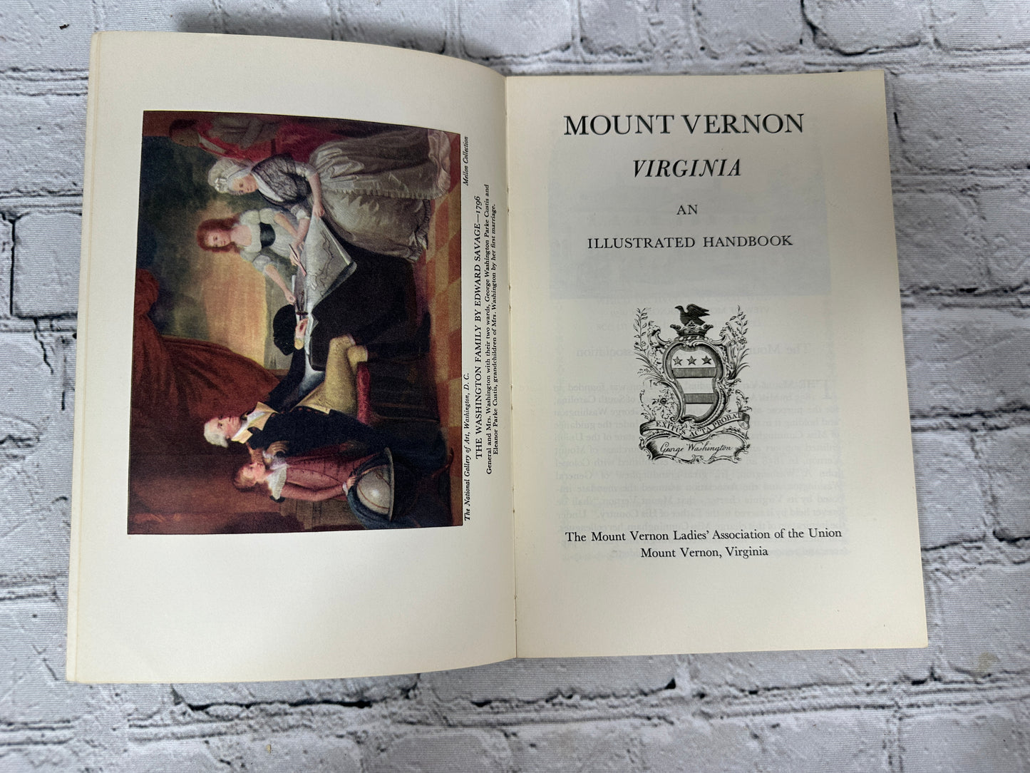 MOUNT VERNON Virginia: An Illustrated Handbook