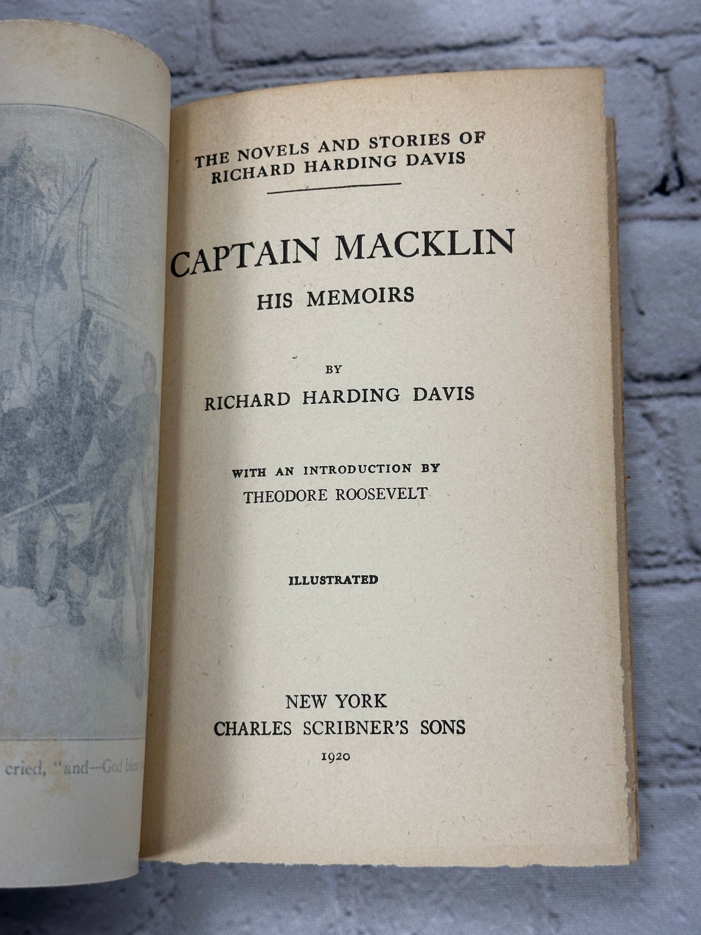 Captain Macklin by Richard Harding Davis [1920]