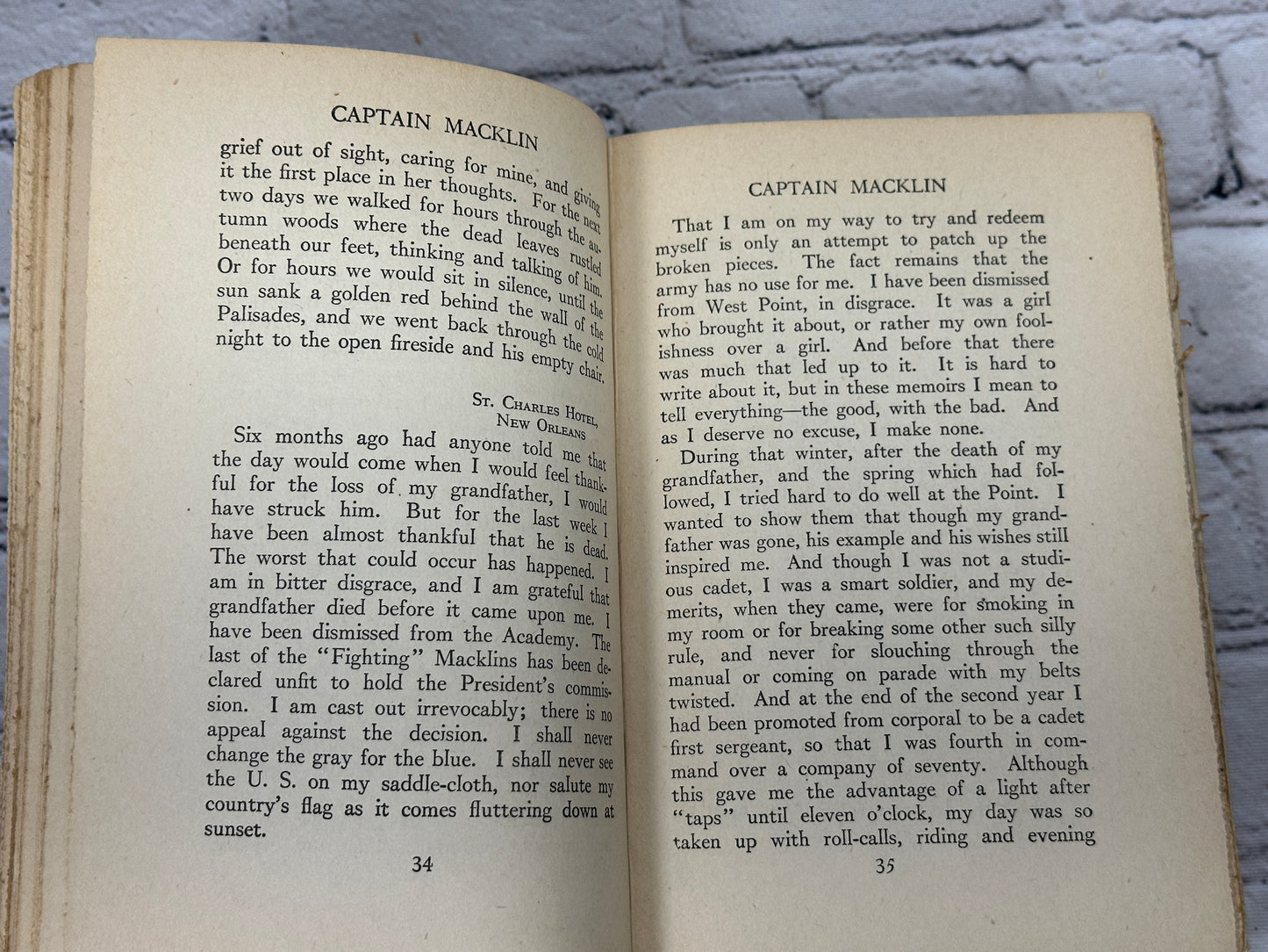 Captain Macklin by Richard Harding Davis [1920]