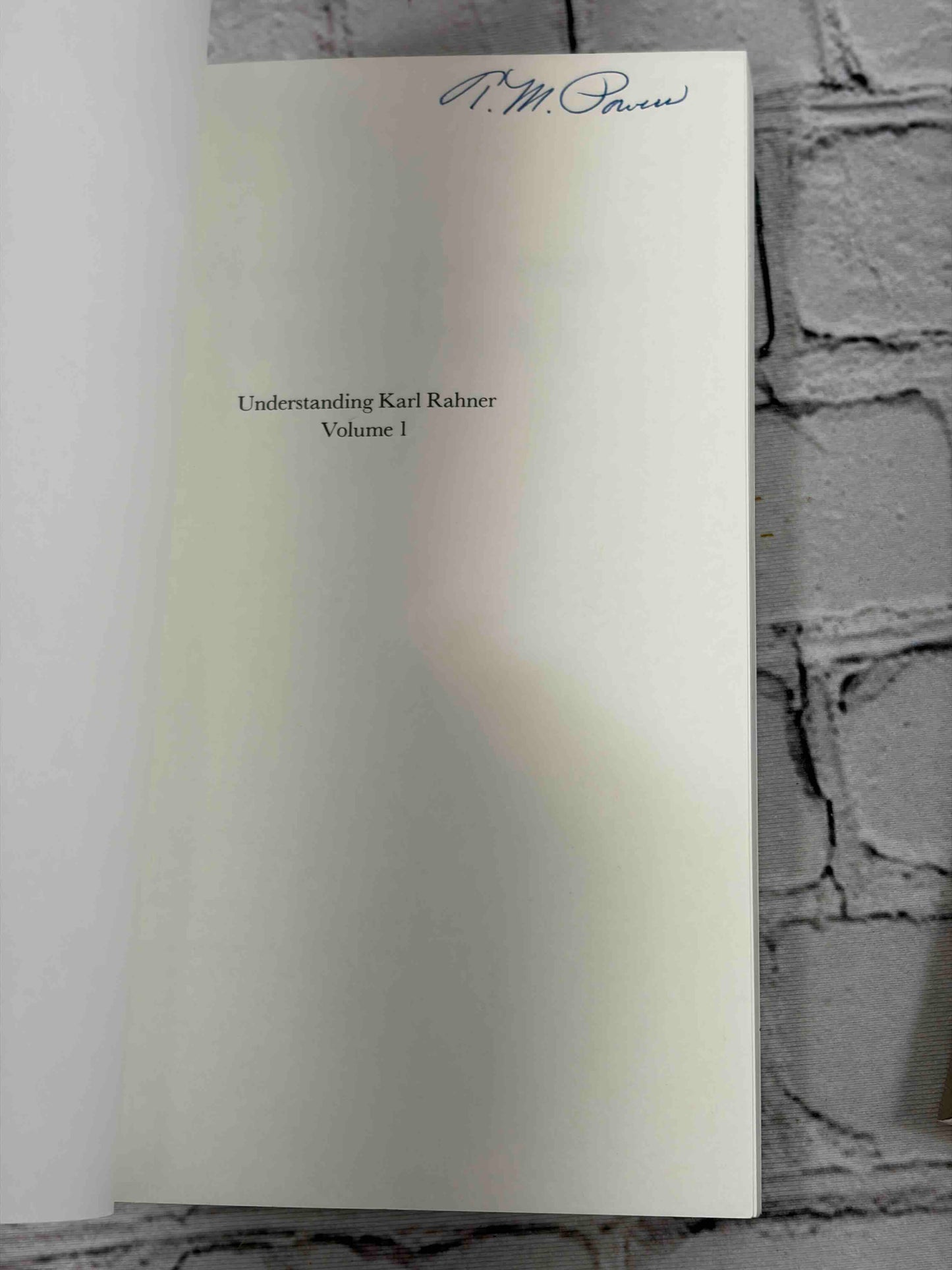 Understanding Karl Rahner (Volume 1 & 2)