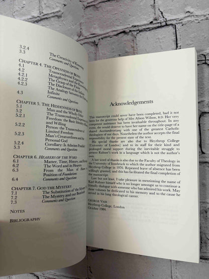 Understanding Karl Rahner (Volume 1 & 2)