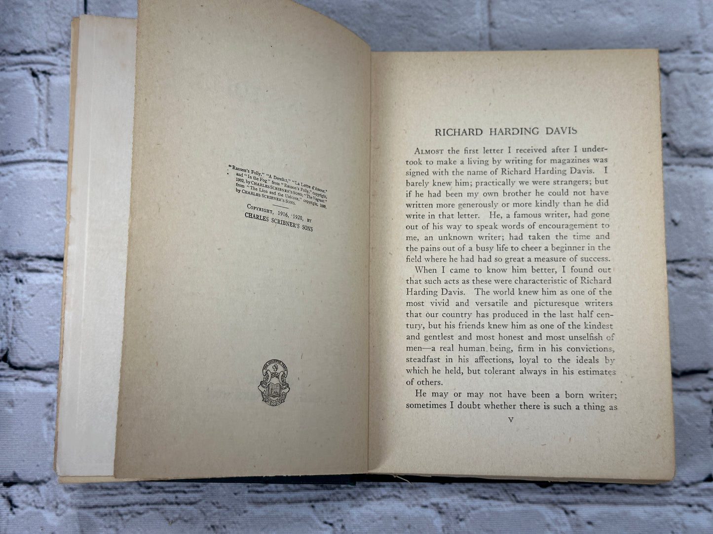 Ranson's Folly by Richard Harding Davis [1920]