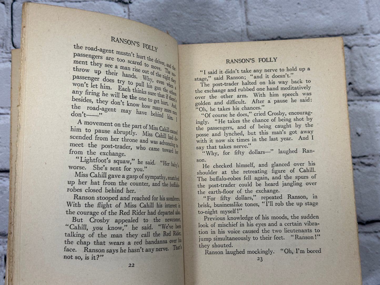 Ranson's Folly by Richard Harding Davis [1920]
