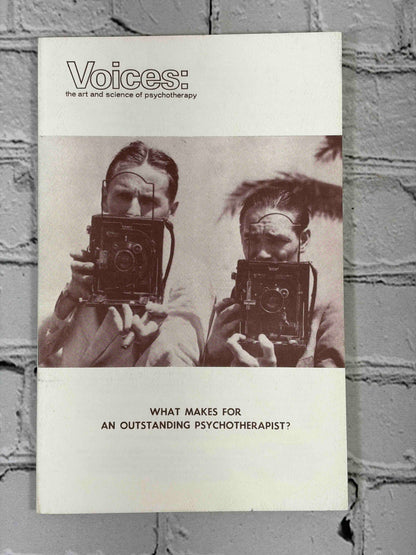 Voices: The Art and Science of Psychotherapy, Winter 1989 - front cover