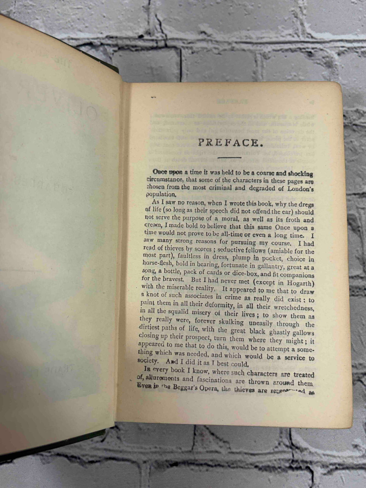 Charles Dickens 3 volume lot, Trade Publishing Company - Oliver Twist preface