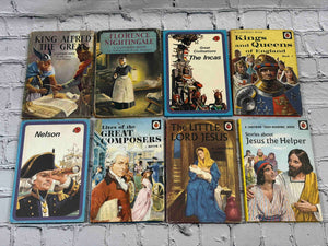 Lot of 8 Vintage Ladybird Books: History, Composers and Bible Stories