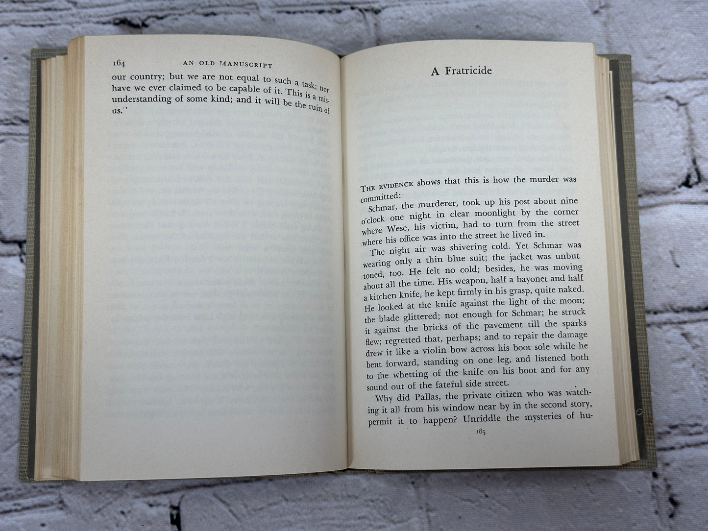 Selected Short Stories Of Franz Kafka [Modern Library -  1952]