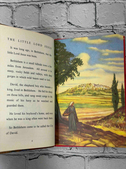 Lot of 8 vintage Ladybird books - The Little Lord Jesus illustrated page