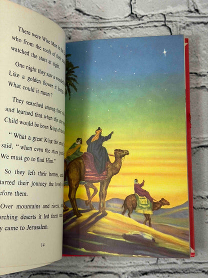 Lot of 8 vintage Ladybird books - The Little Lord Jesus illustrated page
