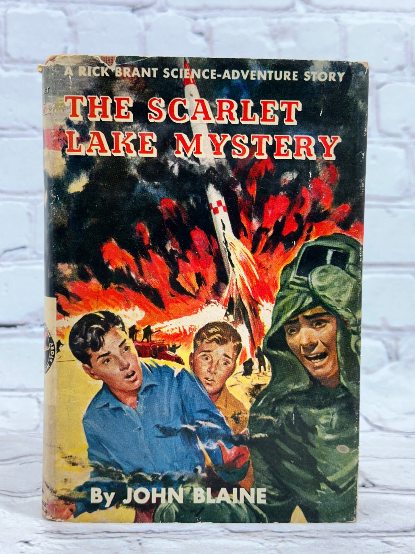 The Scarlet Lake Mystery by John Blaine [Rick Brant #13 · 1958]