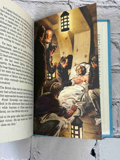 Lot of 8 vintage Ladybird books - Nelson illustrated page