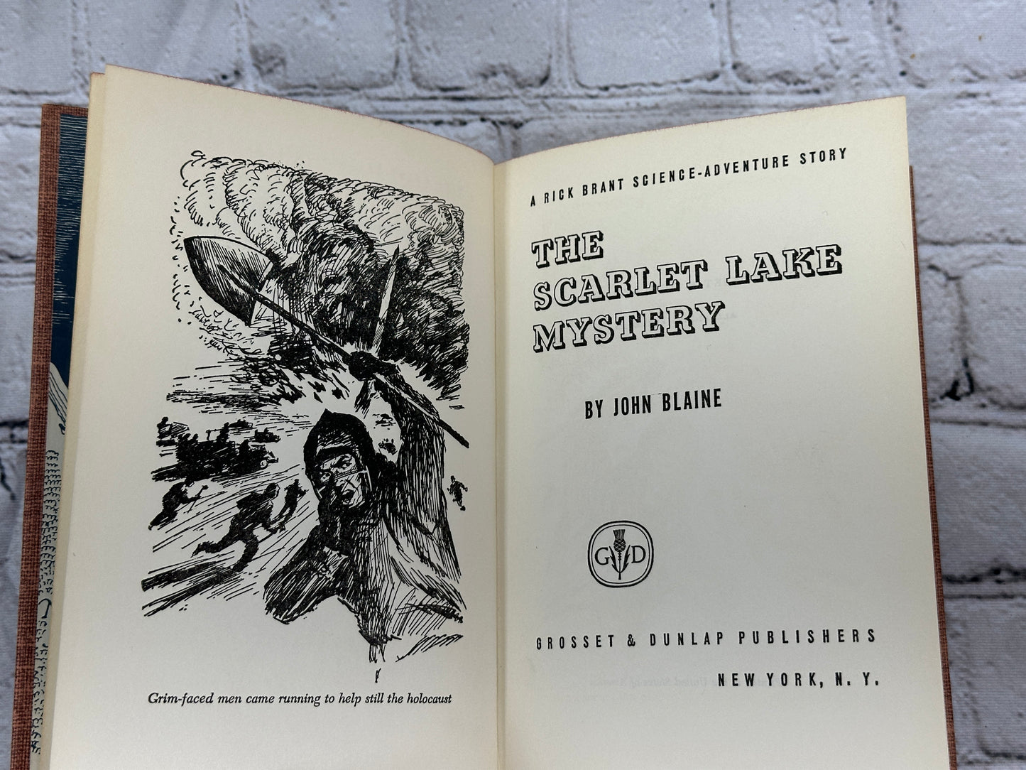 The Scarlet Lake Mystery by John Blaine [Rick Brant #13 · 1958]