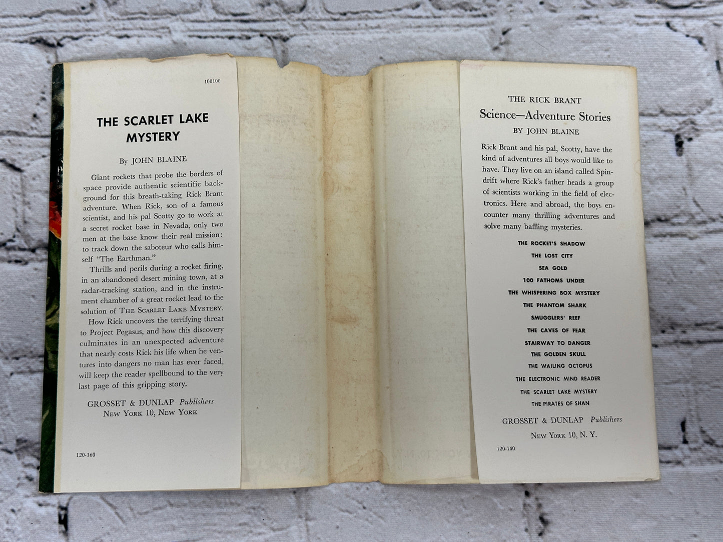 The Scarlet Lake Mystery by John Blaine [Rick Brant #13 · 1958]