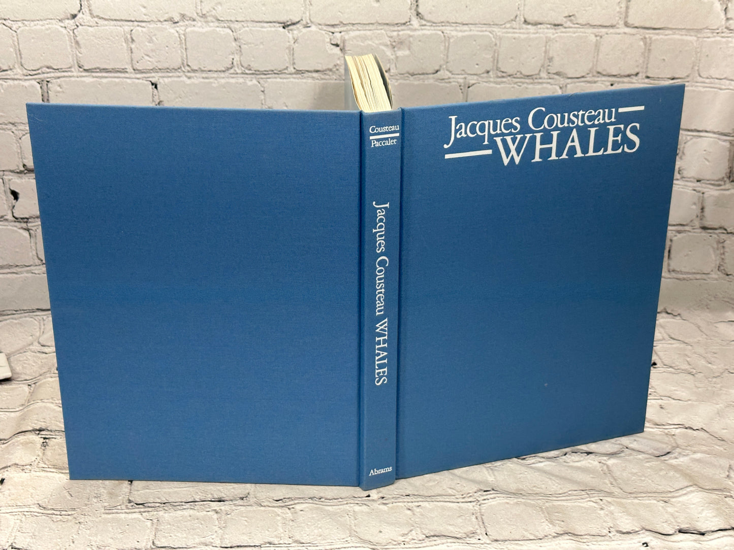 Whales by Jacques Cousteau and Yves Paccalet [1988]