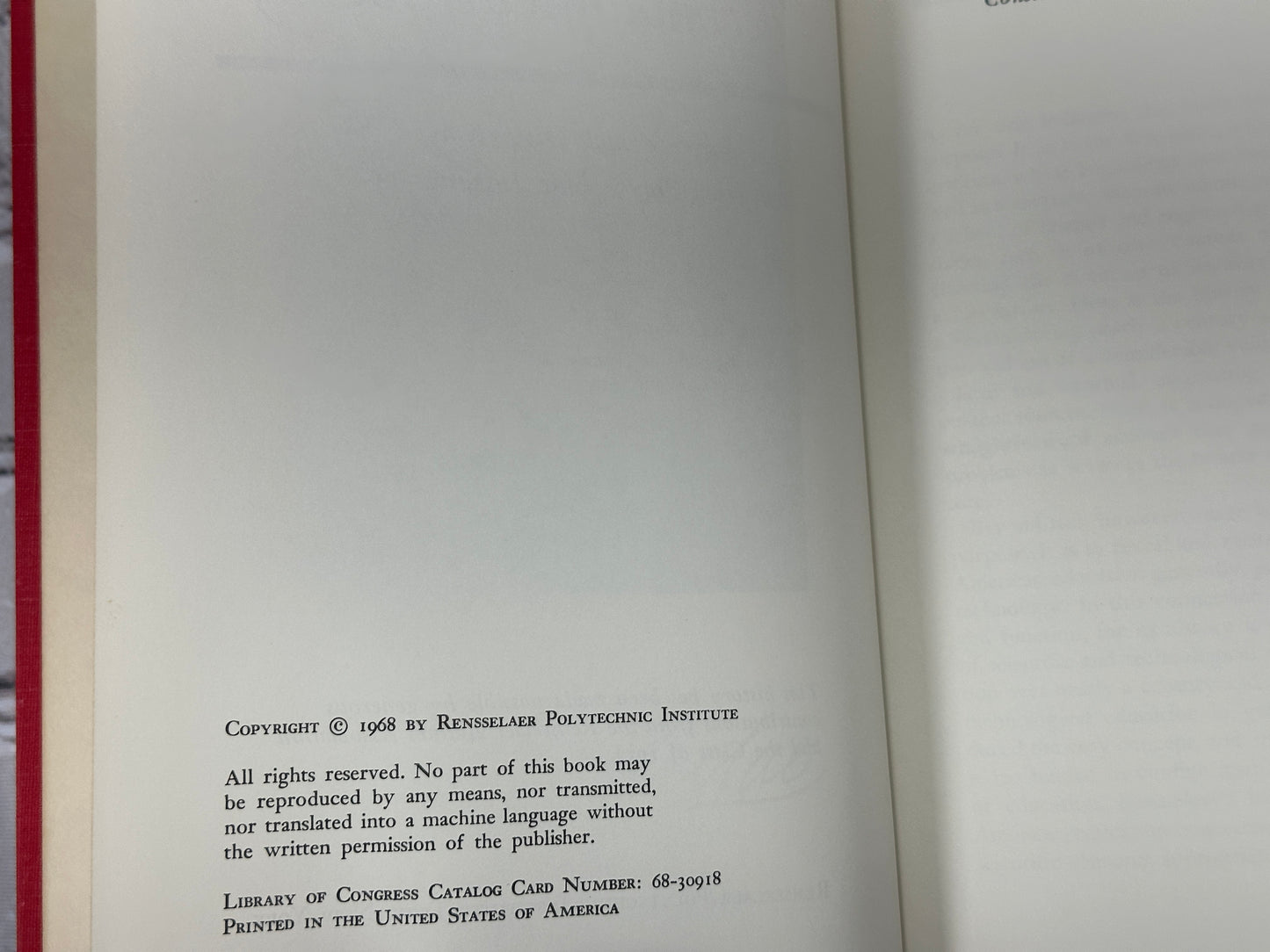 Education for a Technological Society by Samuel Rezneck [RPI · Troy NY · 1968]