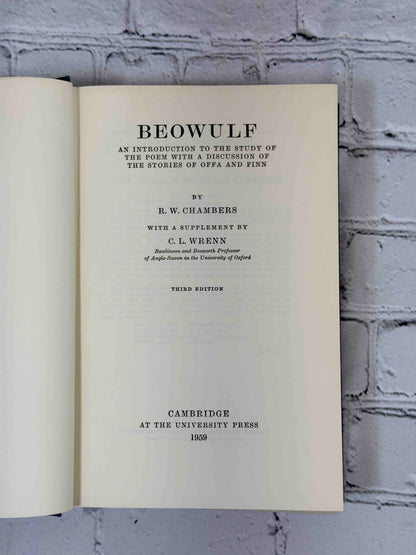 Beowulf An Introduction to the Study of the Poem