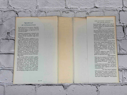 Beowulf An Introduction to the Study of the Poem