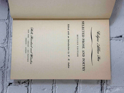 Edgar Allan Poe Selected Prose and Poetry