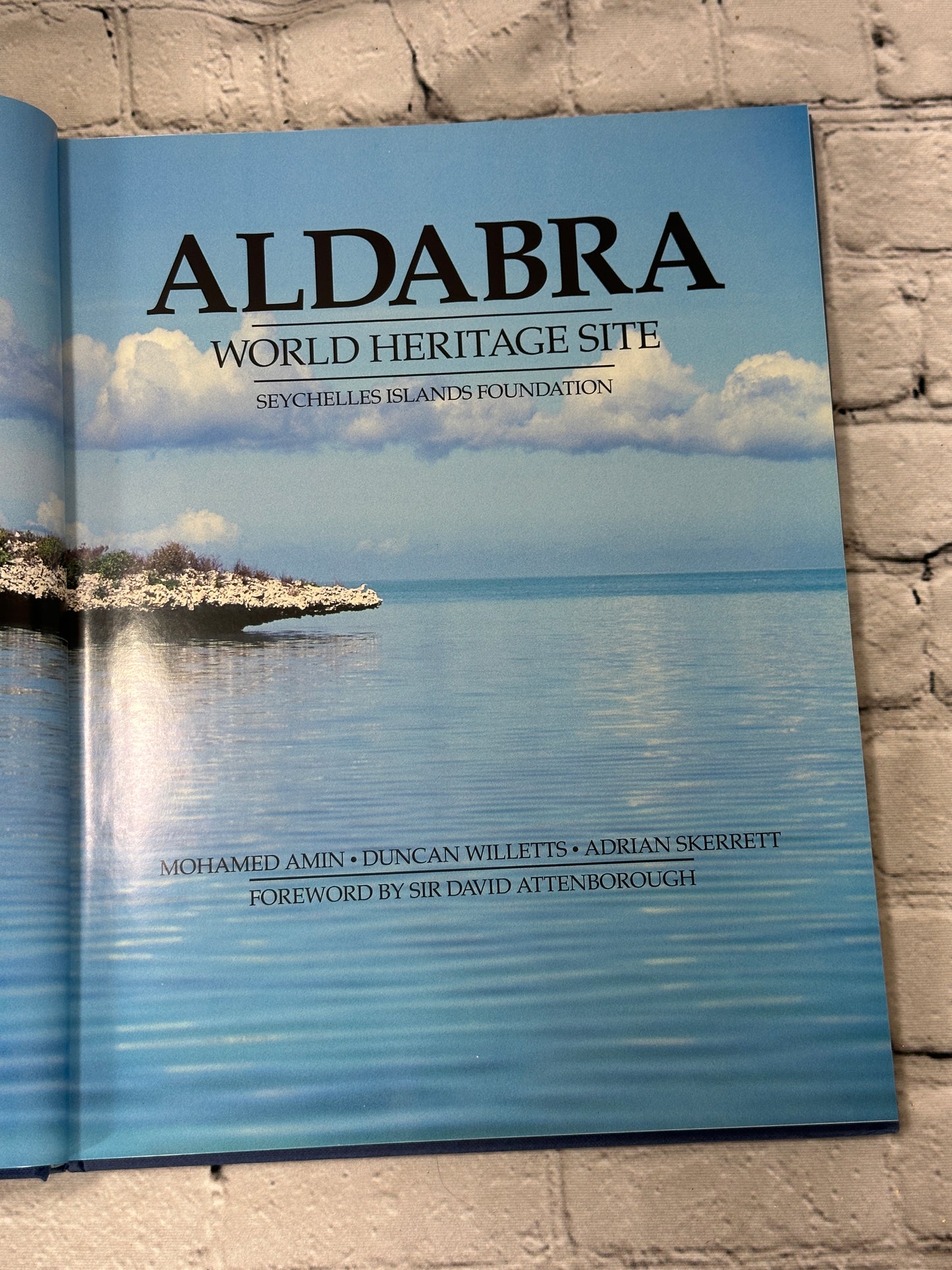 Aldabra : World Heritage Site by Amin, Willetts & Skerrett [1995]