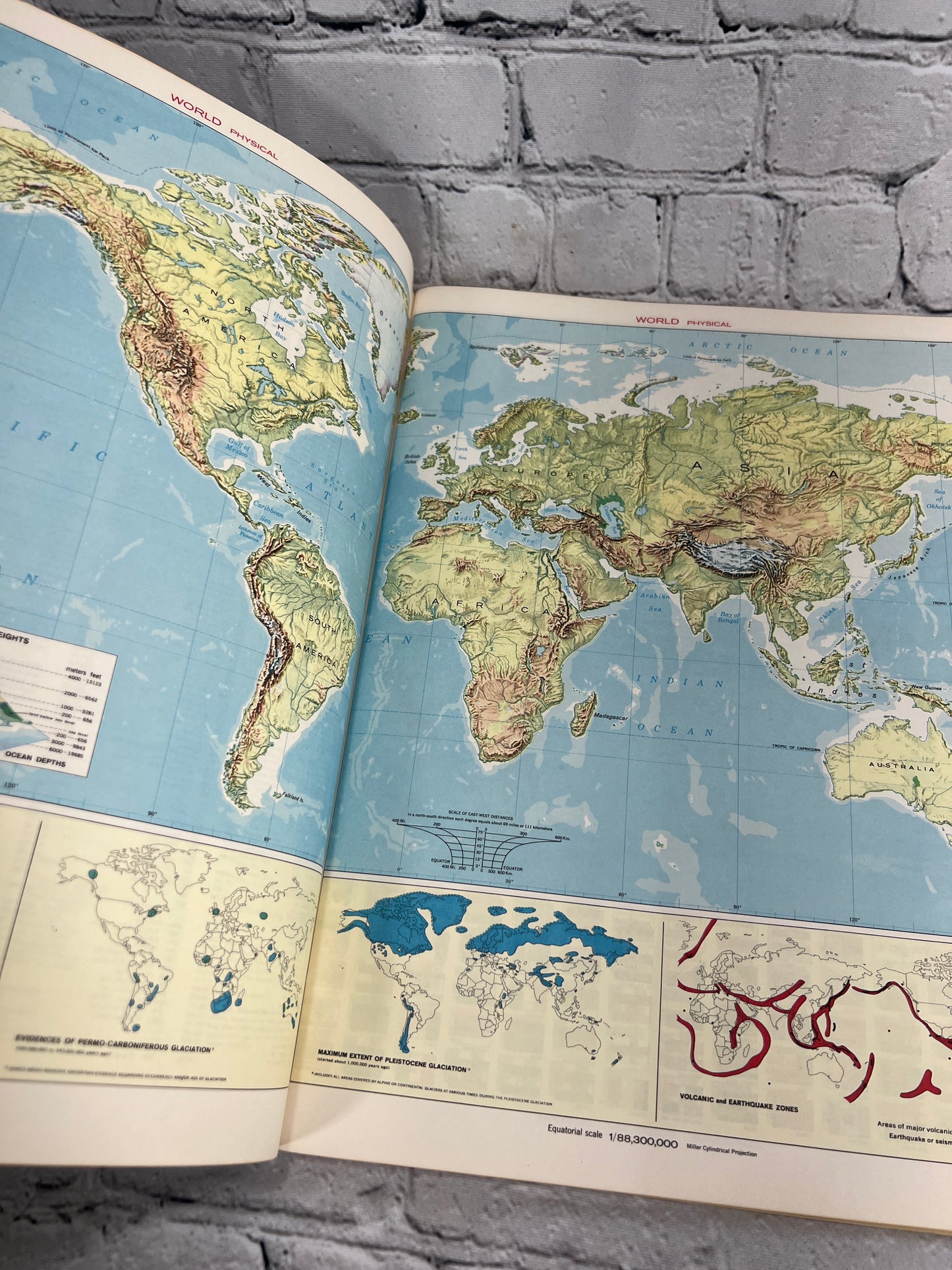 Map Man's Domain:  A Thematic Atlas of the World [General Drafting Co. · 1968]