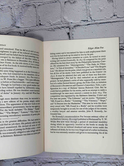Edgar Allan Poe University of Minnesota Pamphlets on American Writers No. 89