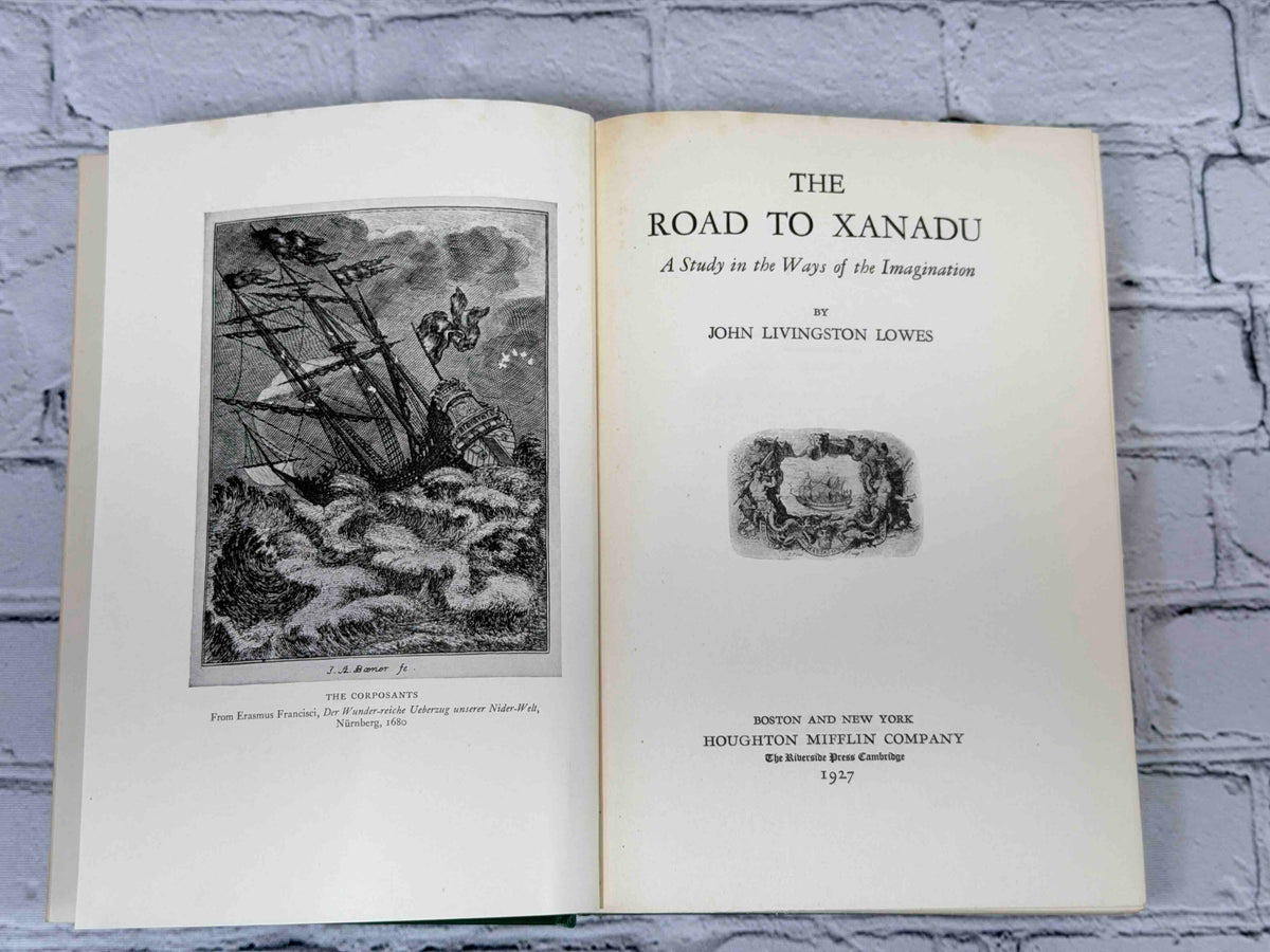 The Road to Xanadu A Study in the Ways of the Imagination