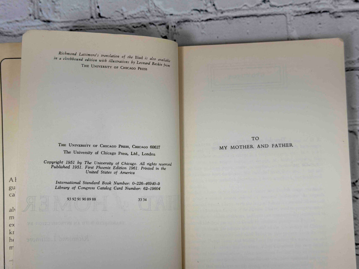 The Iliad of Homer