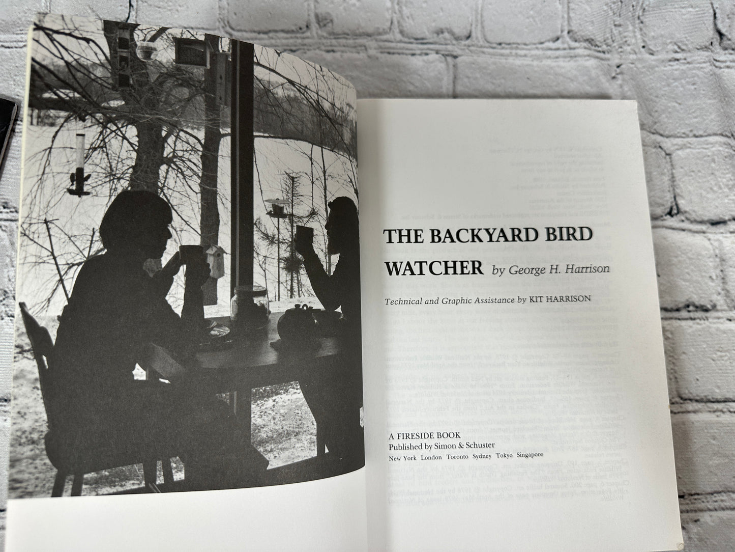 The Backyard Bird Watcher By George H. Harrison [1988 · First Fireside Edition]