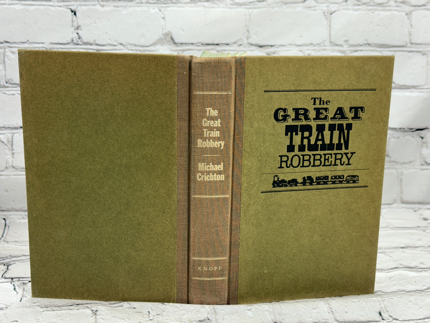 The Great Train Robbery by Michael Crichton [Book Club Edition · 1975]