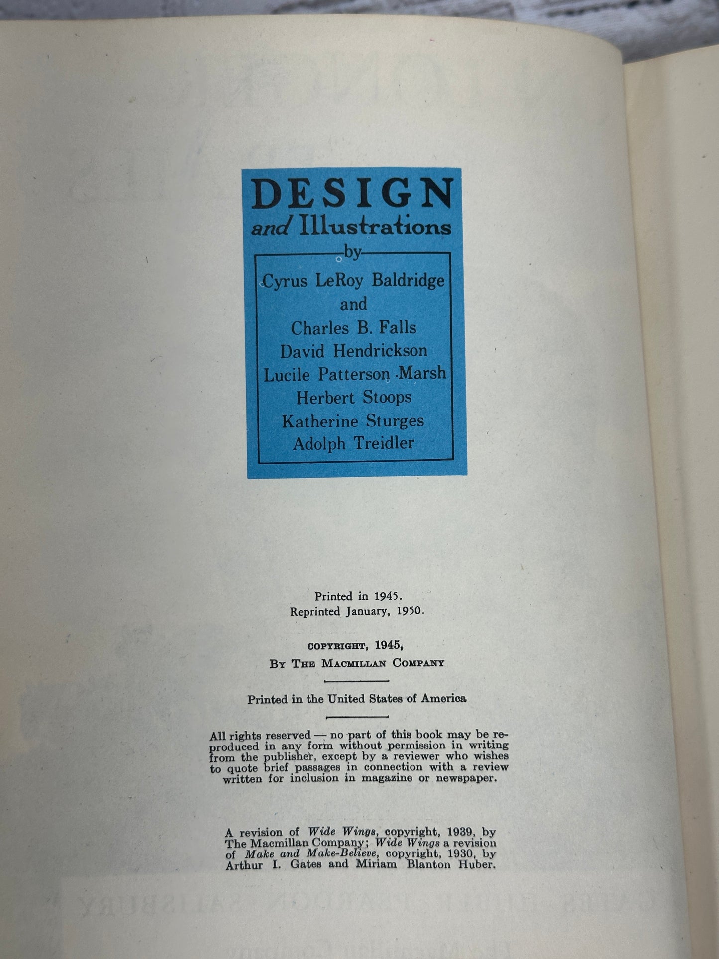 On Longer Trails, Gates · Huber · Peardon · Salisbury [1950 · Todays Work Play]