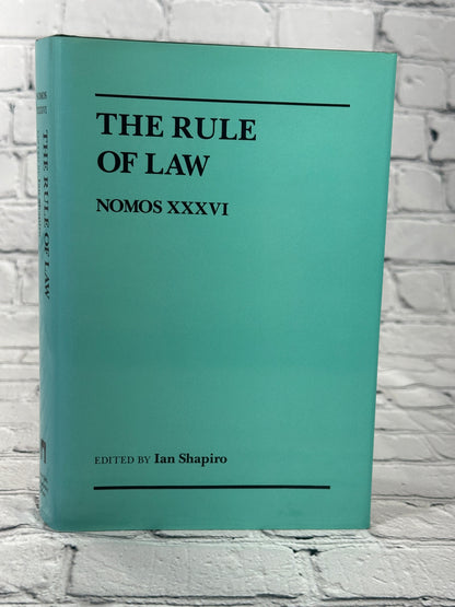 The Rule of Law: Nomos XXXVI