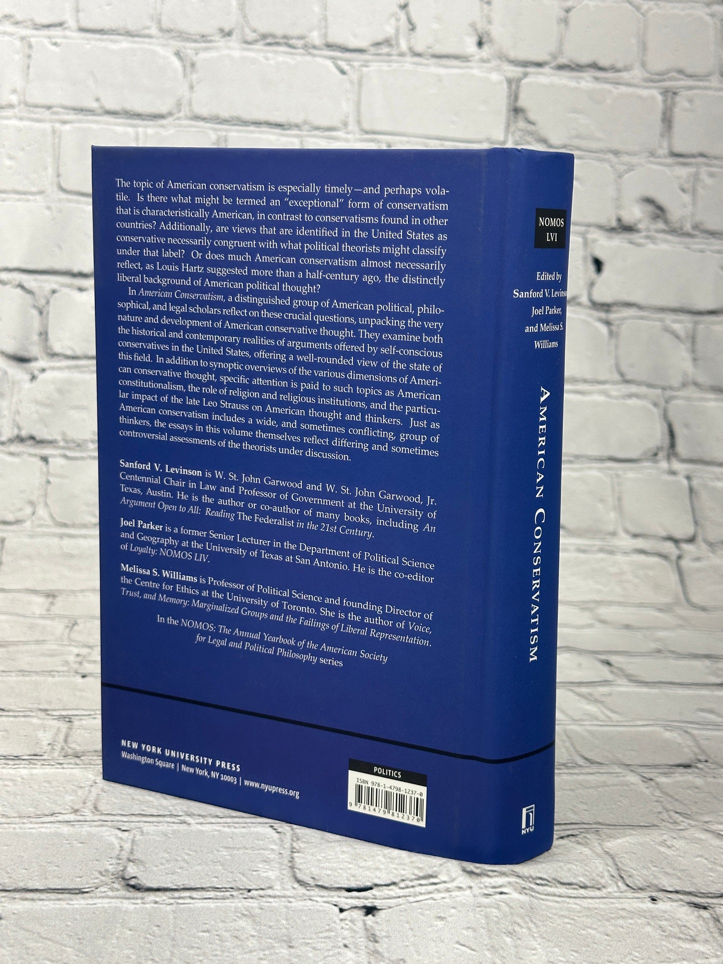 American Conservatism: NOMOS LVI (NOMOS - American Society for Political and Legal Philosophy, 10)